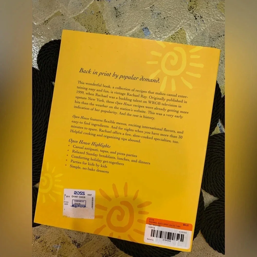 Set 2 Rachael Ray's‎ Open House Cookbook and Mr. Sunday's Soups